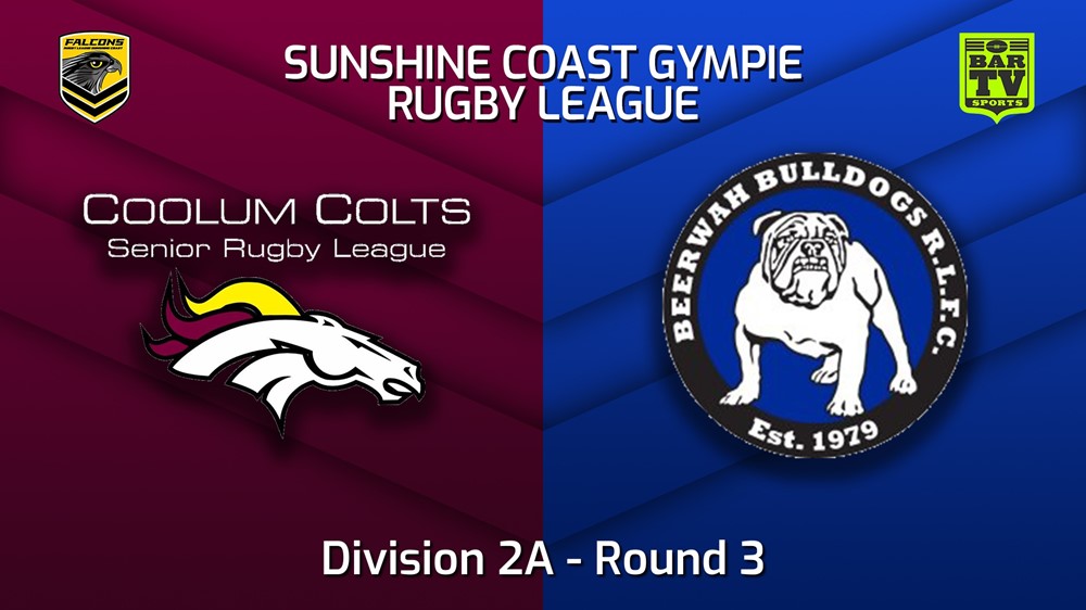 220422-Sunshine Coast RL Round 3 - Division 2A - Coolum Colts v Beerwah Bulldogs Slate Image