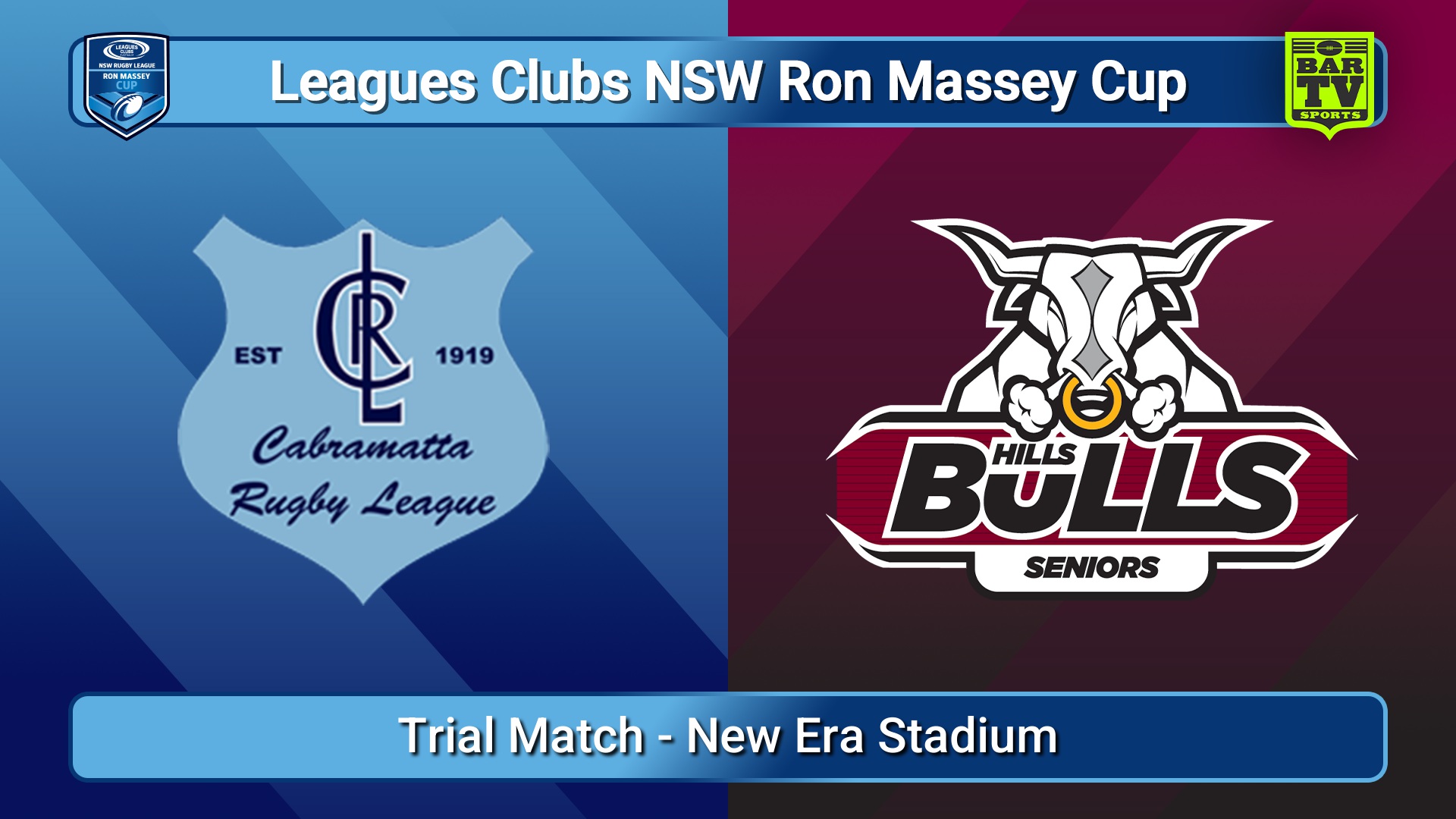 250222-video-Ron Massey Cup Trial Match - Cabramatta v Hills Bulls Slate Image