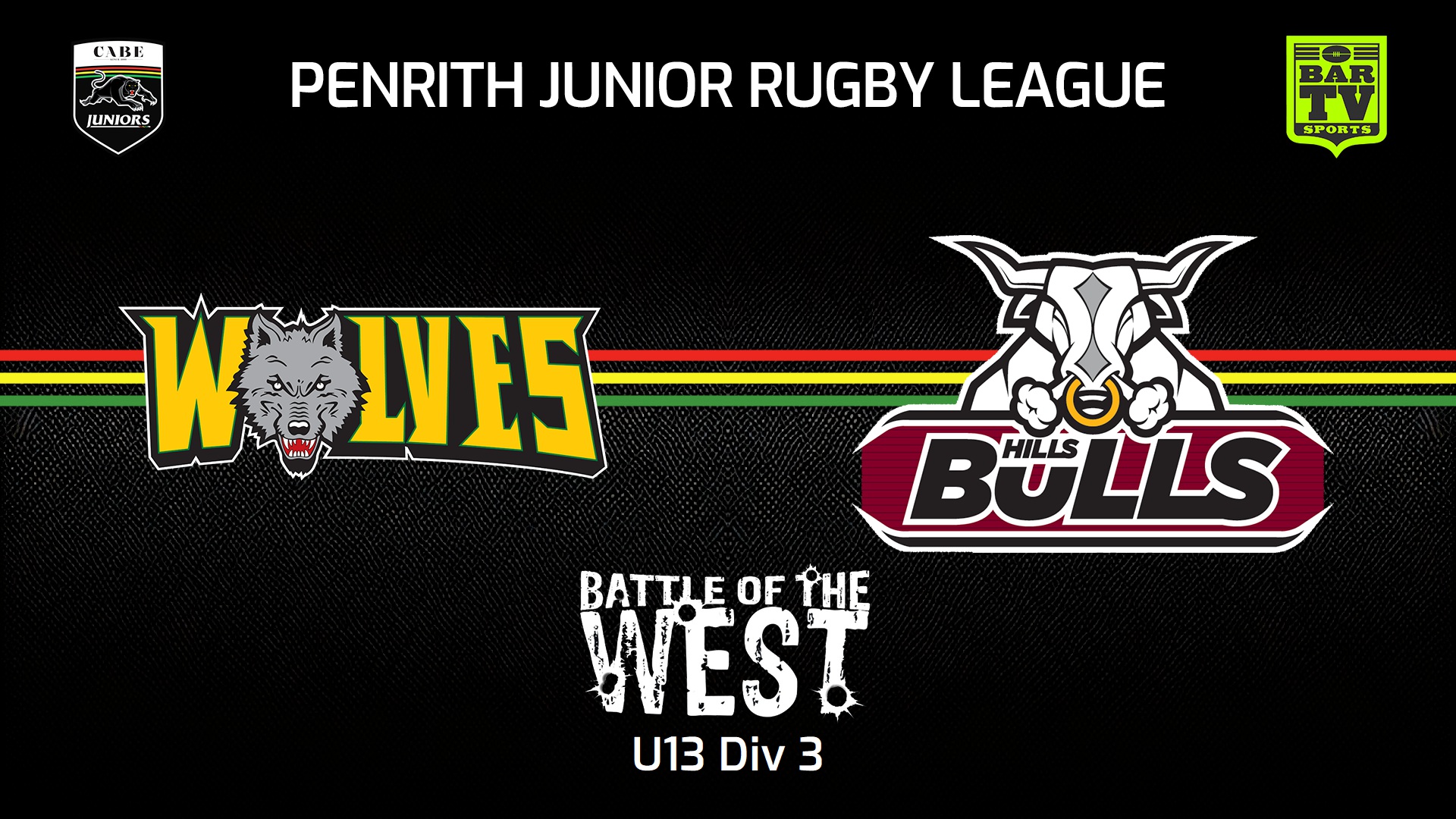 240914-video-Penrith & District Junior Rugby League Battle Of The West - U13 Div 3 - Windsor Wolves v Hills Bulls Slate Image