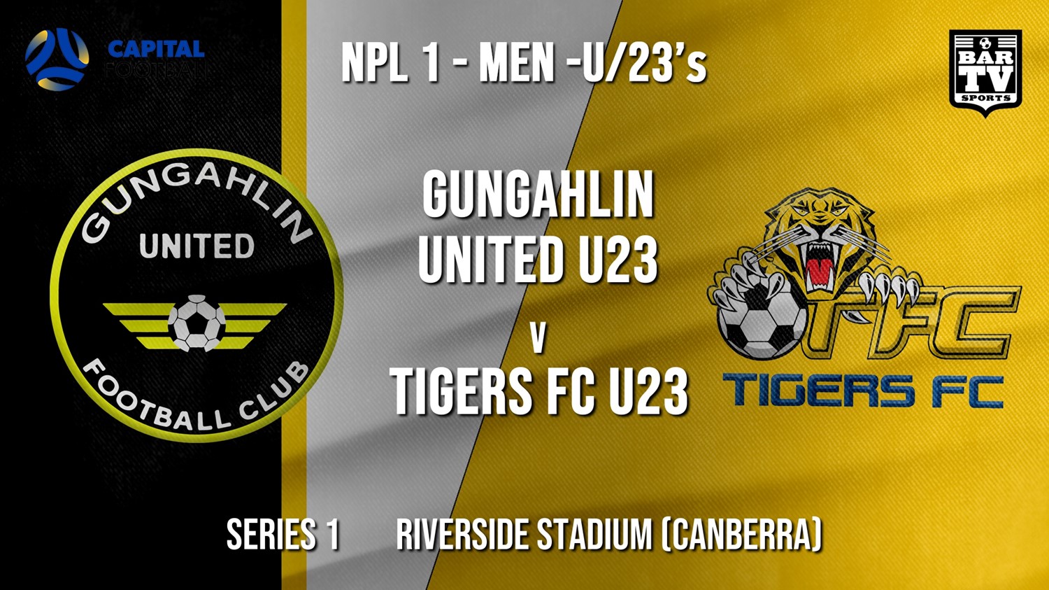 NPL1 Men - U23 - Capital Football  Series 1 - Gungahlin United U23 v Tigers FC U23 Minigame Slate Image