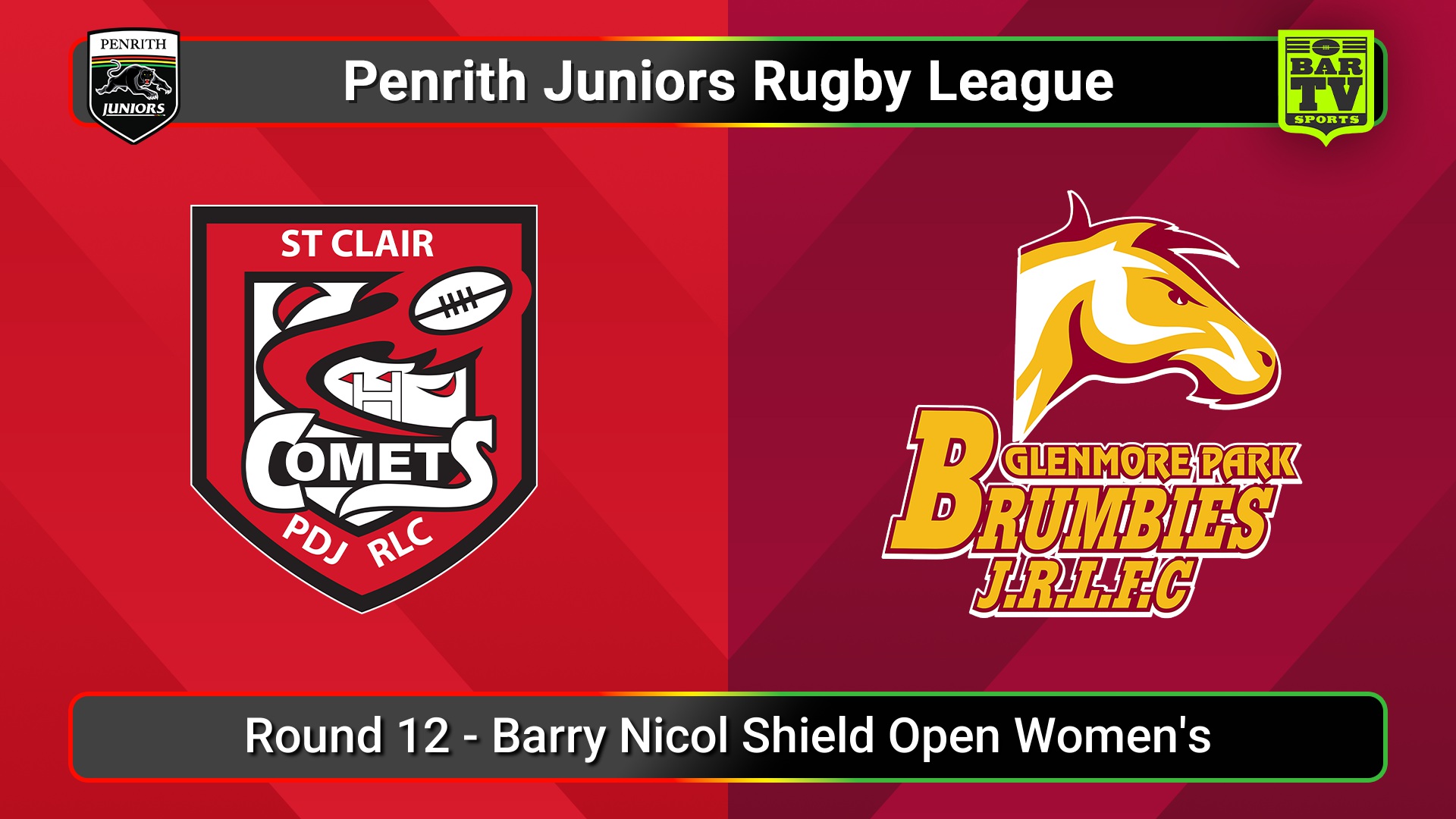 250706-video-Penrith & District Junior Rugby League Round 12 - Barry Nicol Shield Open Women's - St Clair v Glenmore Park Minigame Slate Image