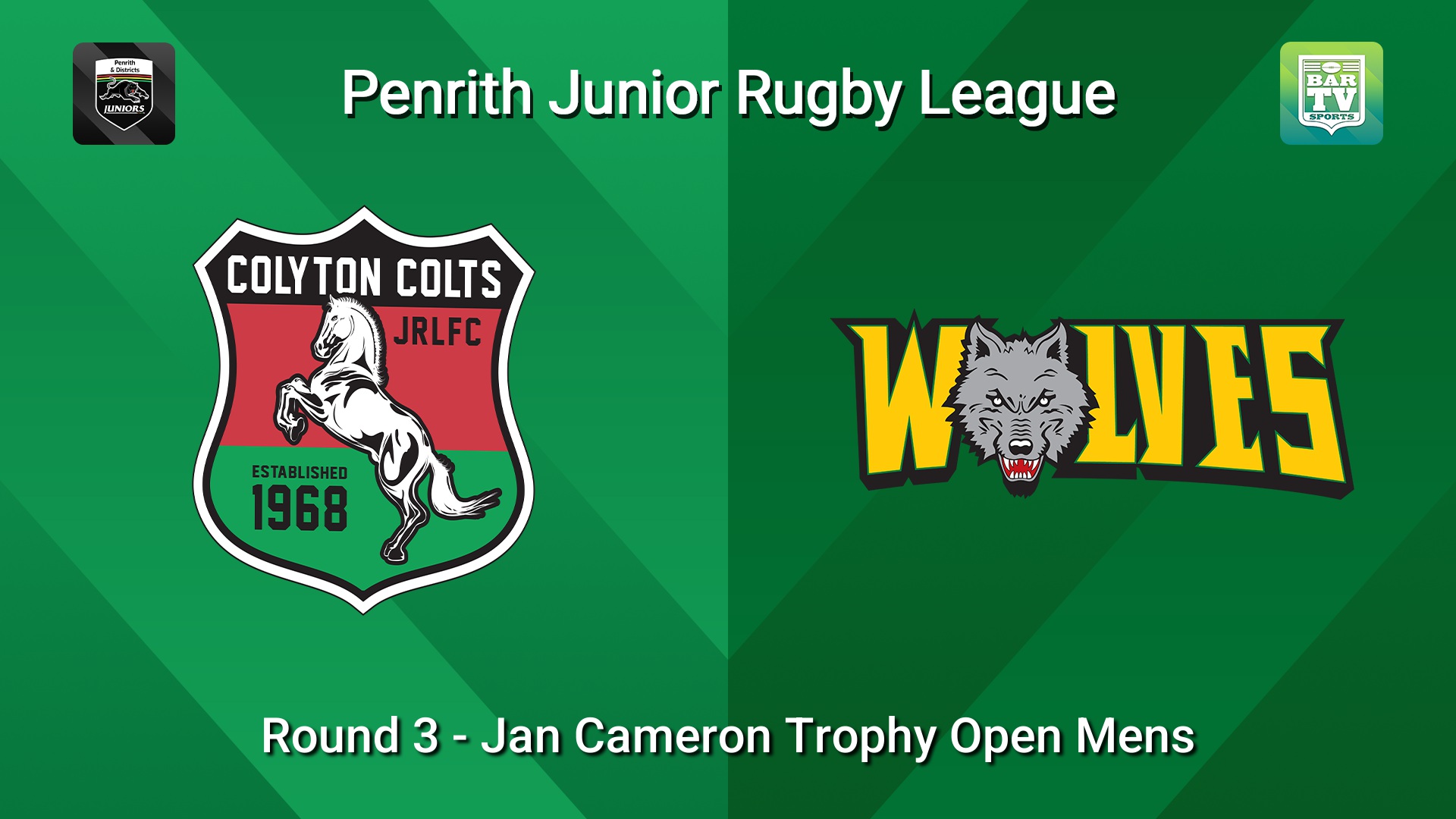 260419-video-Penrith & District Junior Rugby League Round 3 - Jan Cameron Trophy Open Mens - Colyton v Windsor Wolves Slate Image