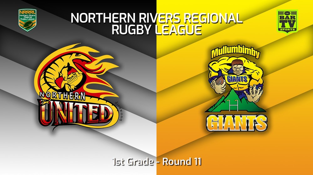 220710-Northern Rivers Round 11 - 1st Grade - Northern United v Mullumbimby Giants Slate Image