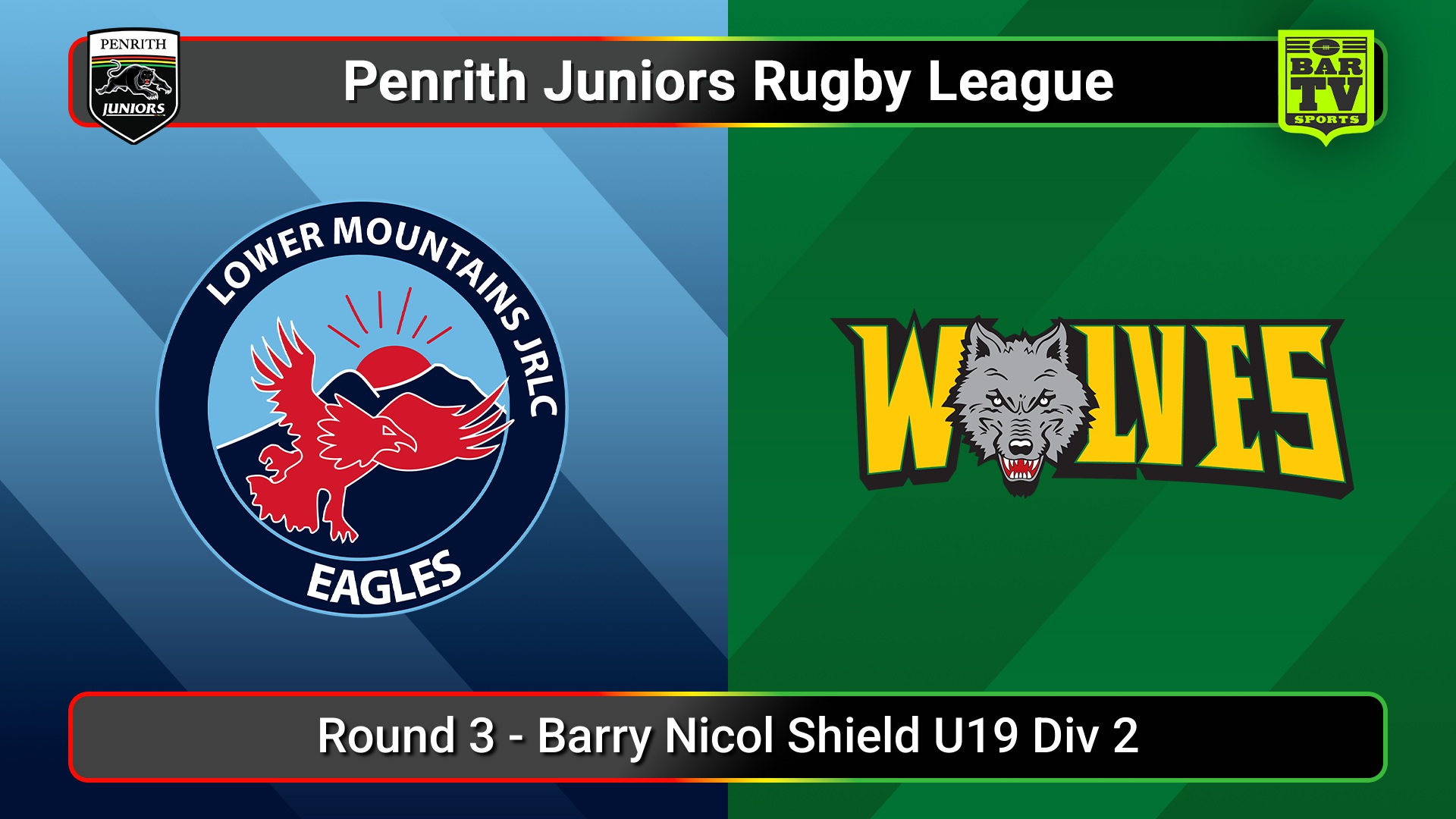 250427-video-Penrith & District Junior Rugby League Round 3 - Barry Nicol Shield U19 Div 2 - Lower Mountains v Windsor Wolves Slate Image