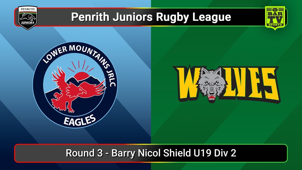 Watch Penrith & District Junior Rugby League LIVE on BarTV Sports!