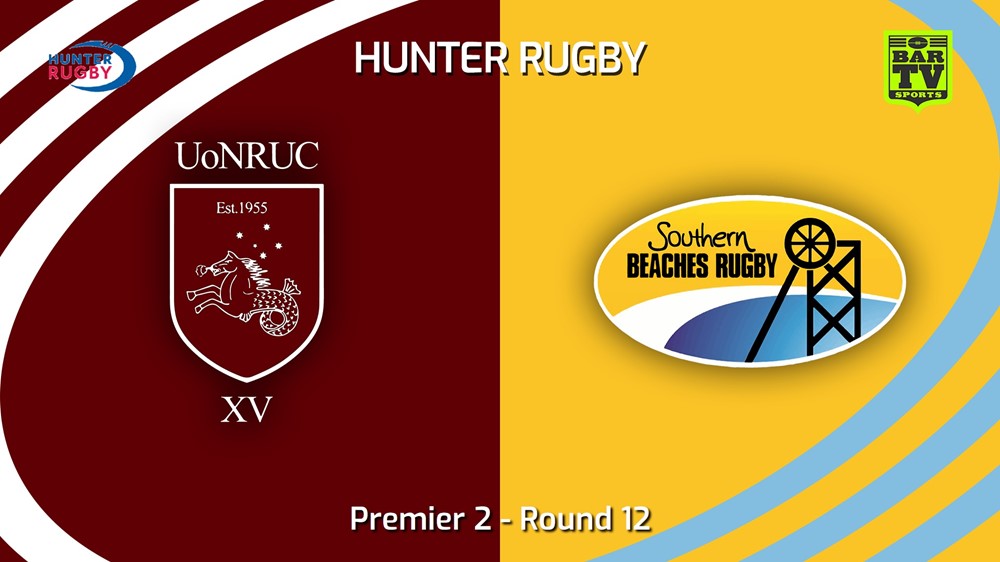 230708-Hunter Rugby Round 12 - Premier 2 - University Of Newcastle v Southern Beaches Minigame Slate Image