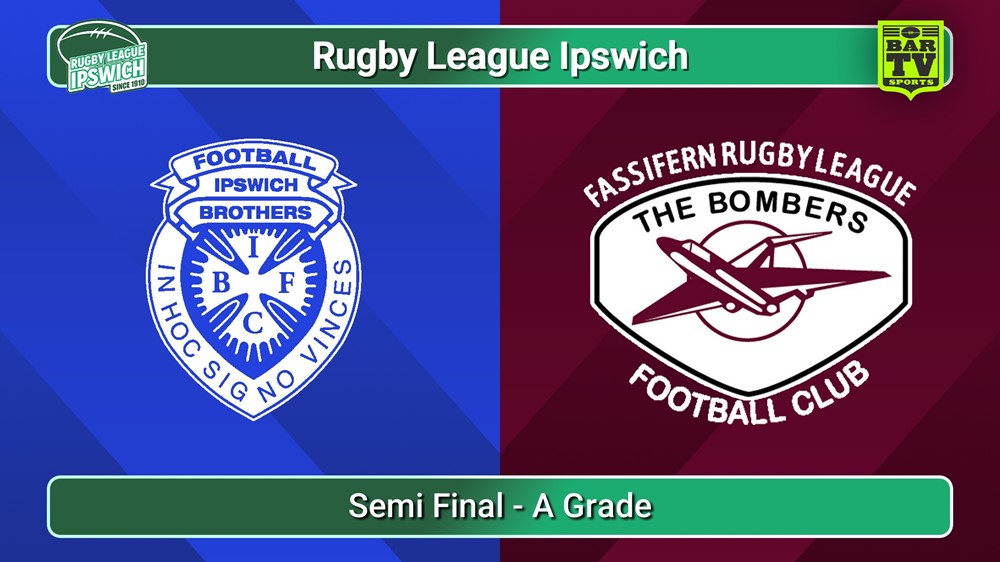 250831-video-Rugby League Ipswich Semi Final - A Grade - Brothers Ipswich v Fassifern Bombers Slate Image