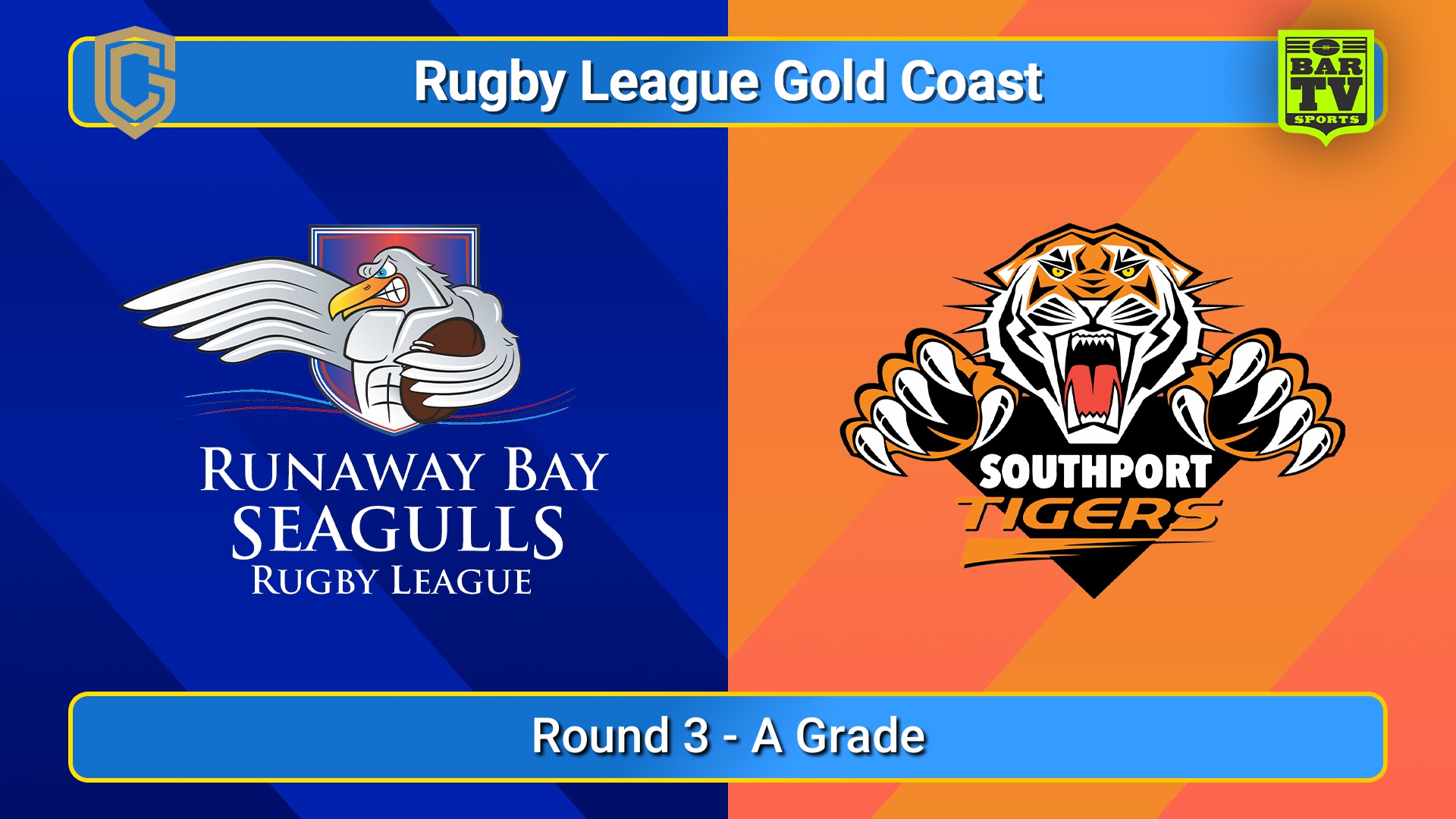 250427-video-Gold Coast Round 3 - A Grade - Runaway Bay Seagulls v Southport Tigers Slate Image