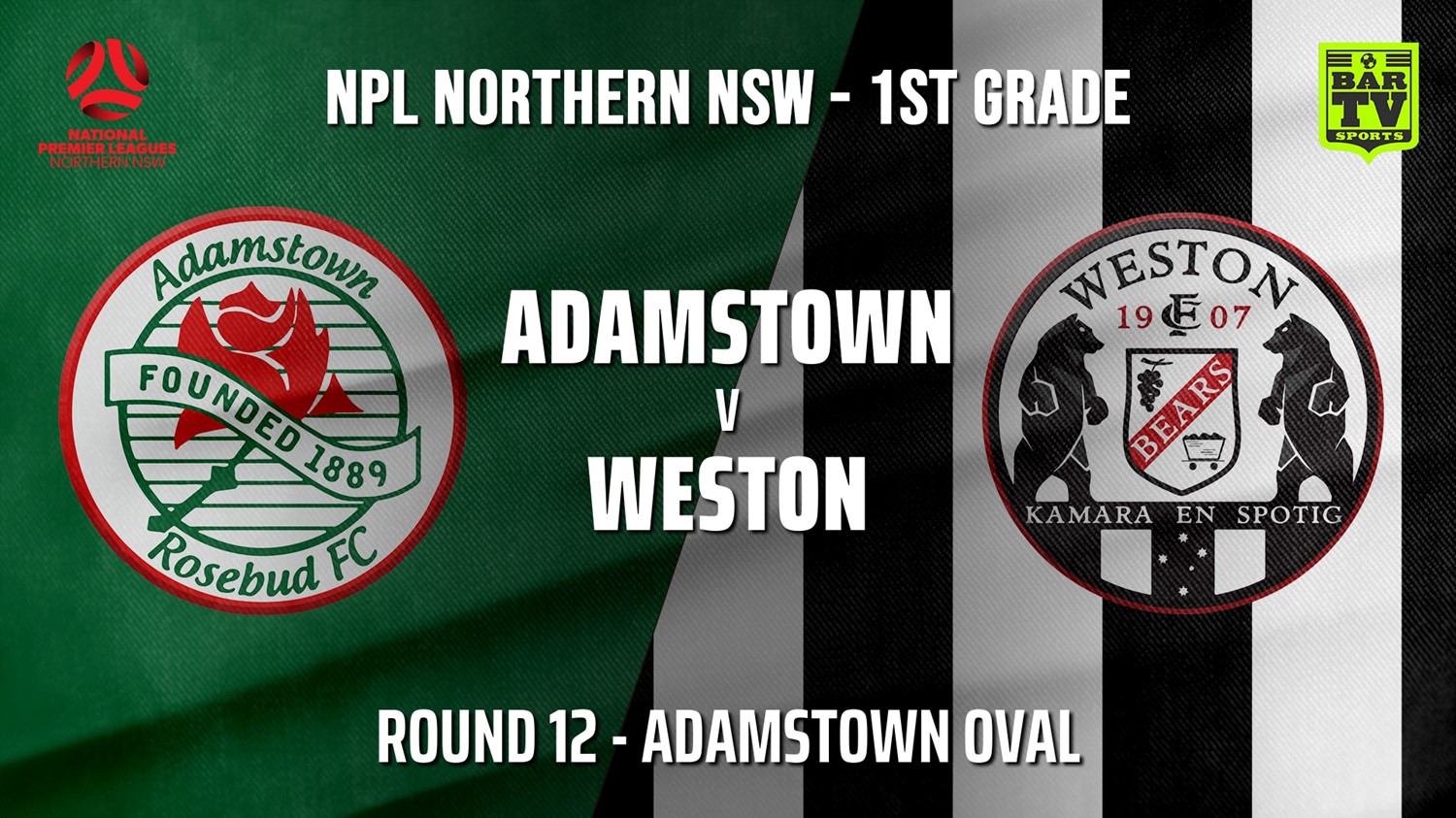 210626-NNSW NPL Round 12 - Adamstown Rosebud FC v Weston Workers FC Minigame Slate Image