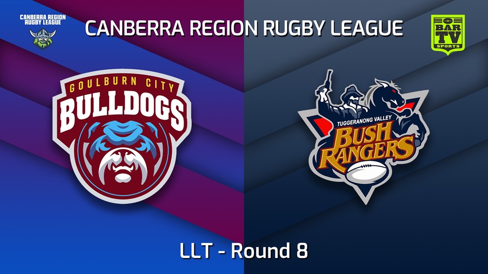 220605-Canberra Round 8 - LLT - Goulburn City Bulldogs v Tuggeranong Bushrangers Slate Image