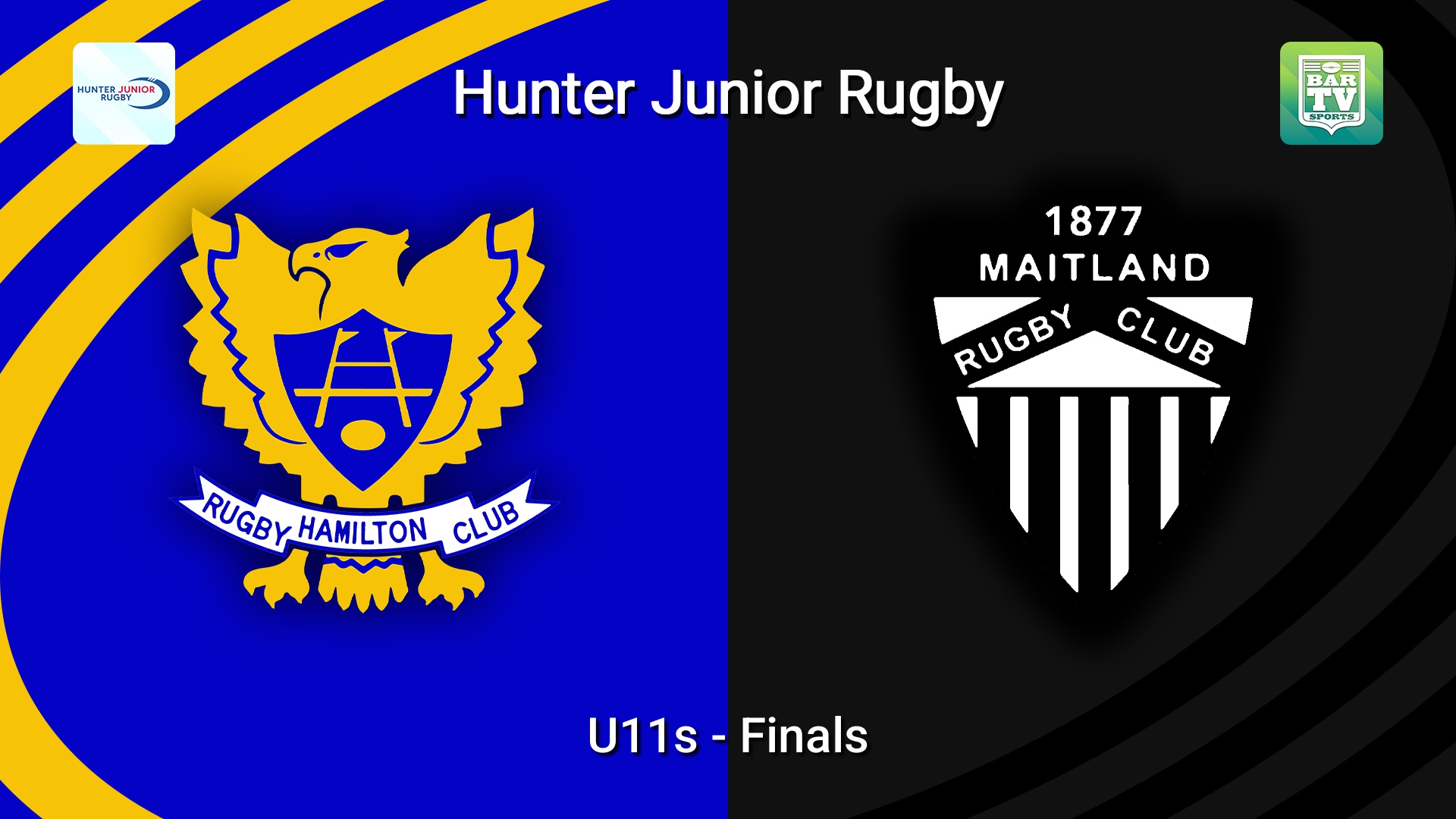 260829-video-Hunter Junior Rugby Union Finals - U11s - Hamilton Hawks v Maitland Slate Image