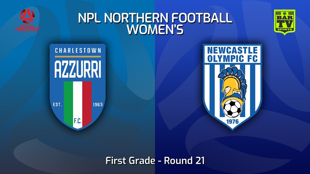 230819-NNSW NPLW Round 21 - Charlestown Azzurri FC W v Newcastle Olympic FC W Minigame Slate Image