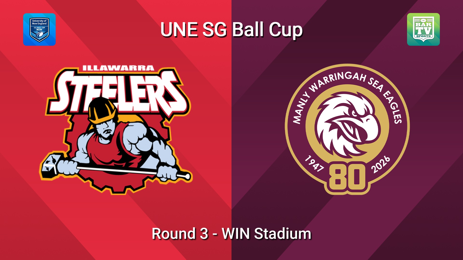 260221-video-UNE SG Ball Cup Round 3 - Illawarra Steelers v Manly Warringah Sea Eagles Slate Image