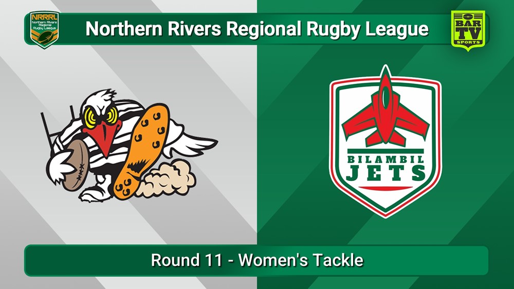 250810-video-Northern Rivers Round 14 - Women's Tackle - Tweed Heads v Bilambil Jets Slate Image