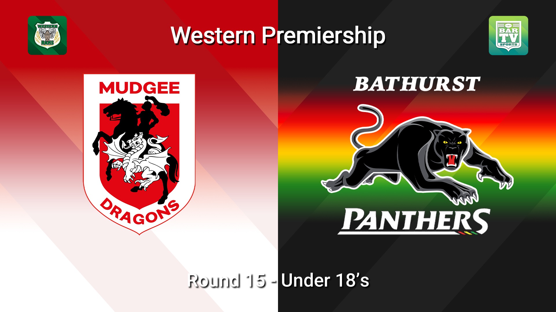260809-video-Western Premiership Round 15 - Under 18’s - Mudgee Dragons v Bathurst Panthers Slate Image