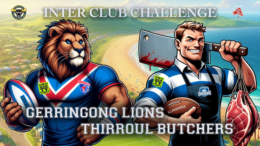 240316-South Coast Inter Club Cup Challenge - 1st Grade - Gerringong Lions v Thirroul Butchers Slate Image