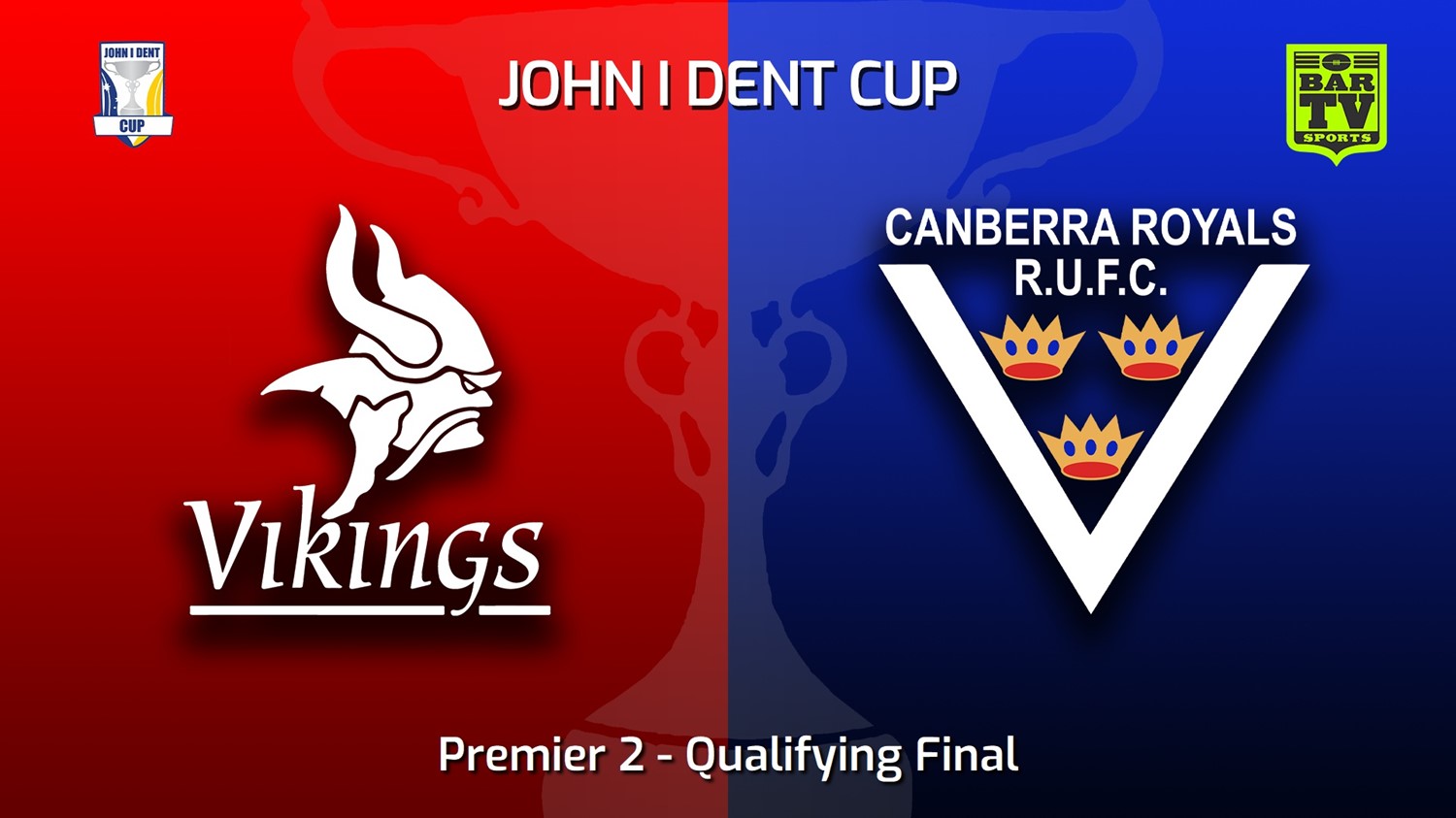 220827-John I Dent (ACT) Qualifying Final - Premier 2 - Tuggeranong Vikings v Canberra Royals Slate Image