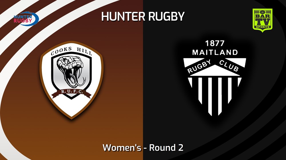 240420-video-Hunter Rugby Round 2 - Women's - Cooks Hill Brownies v Maitland Slate Image