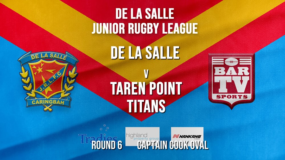 De La Salle Round 6 - U/15 - De La Salle v Taren Point Titans Slate Image