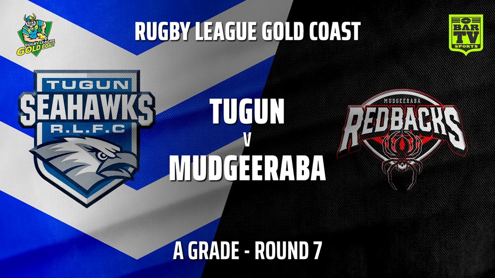 210619-Gold Coast Round 7 - A Grade - Tugun Seahawks v Mudgeeraba Redbacks Slate Image