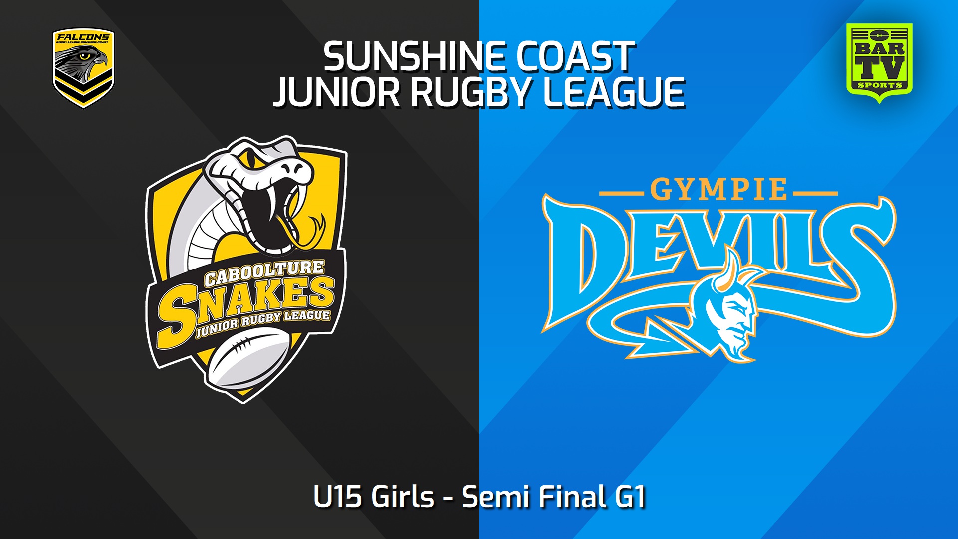 240823-video-Sunshine Coast Junior Rugby League Semi Final G1 - U15 Girls - Caboolture Snakes JRL v Gympie Devils JRL Slate Image