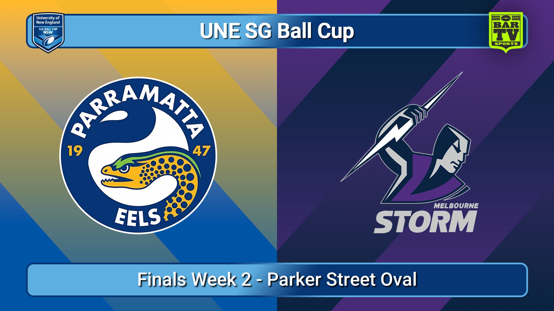 250419-video-UNE SG Ball Cup Finals Week 2 - Parramatta Eels v Melbourne Storm Minigame Slate Image