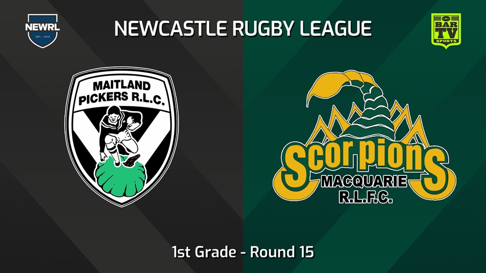 240727-video-Newcastle RL Round 15 - 1st Grade - Maitland Pickers v Macquarie Scorpions Slate Image
