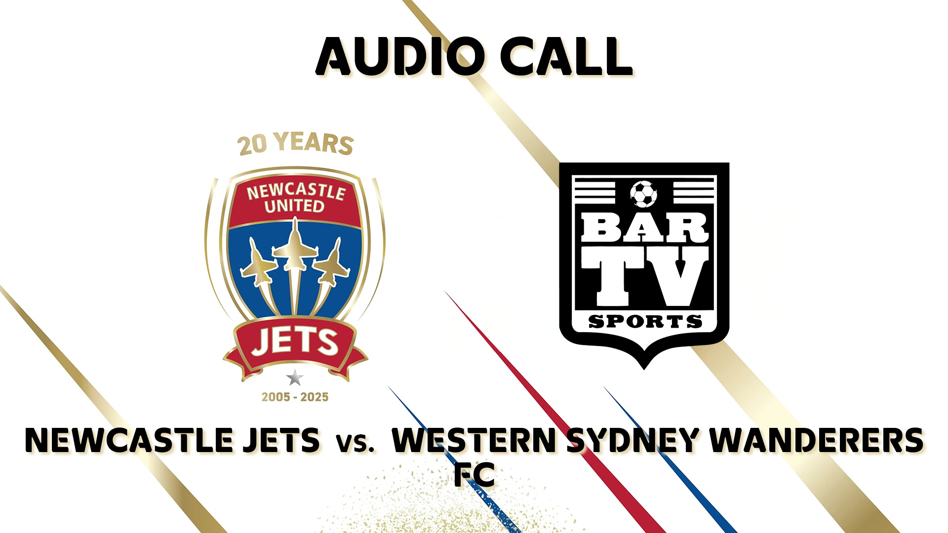 260307-video-Newcastle Jets Audio Call Round 20 - Newcastle Jets v Western Sydney Wanderers FC Slate Image
