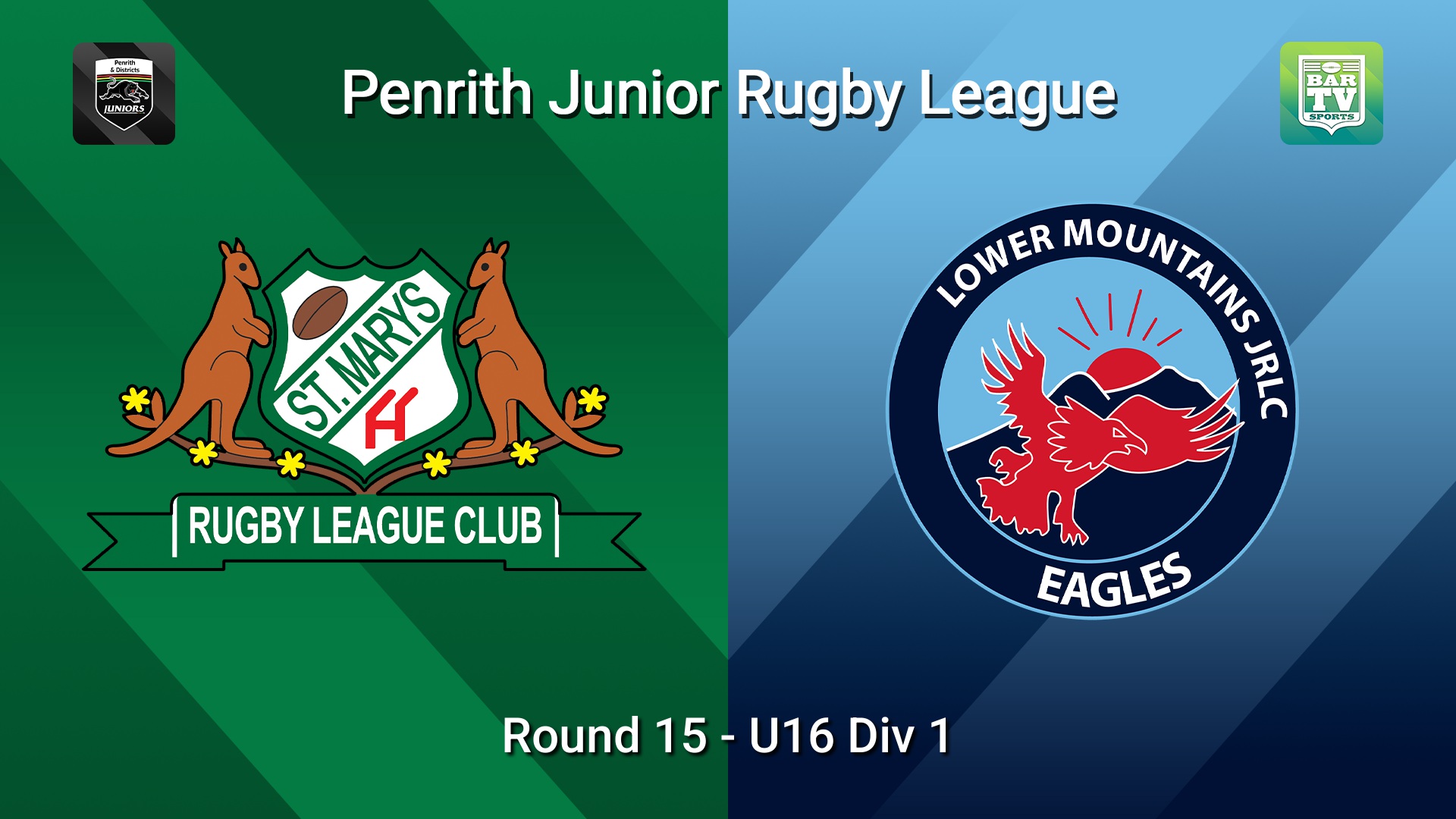 260808-video-Penrith & District Junior Rugby League Round 15 - U16 Div 1 - St Marys v Lower Mountains (1) Slate Image