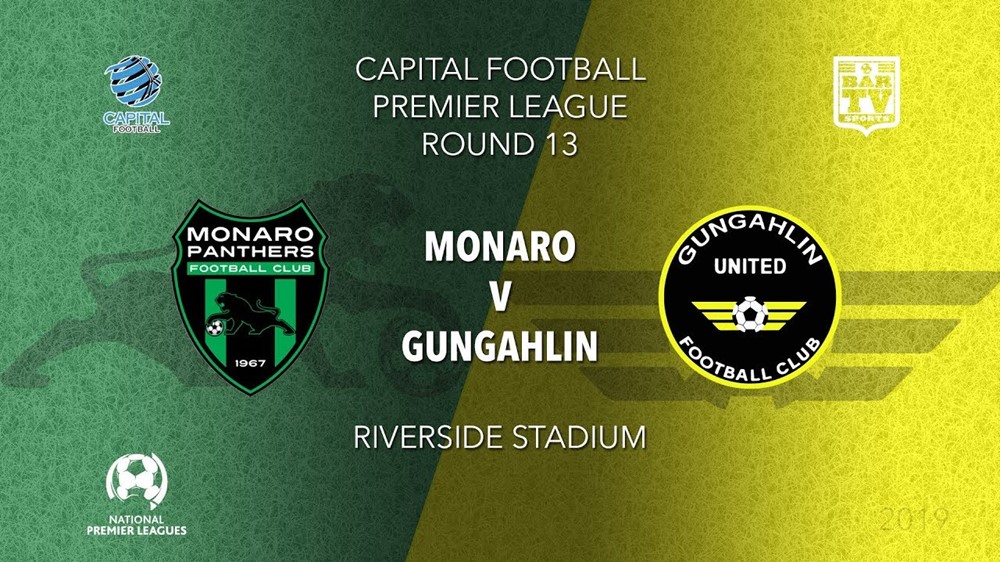 NPL Youth - Capital Round 13 - Monaro Panthers FC U20 v Gungahlin United FC U20 Slate Image