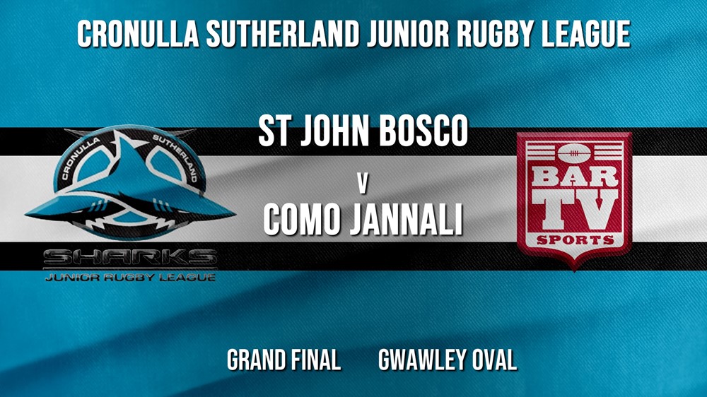 Cronulla JRL Grand Final - Blue Tag U/13s Silver - St John Bosco v Como Jannali Crocodiles Slate Image