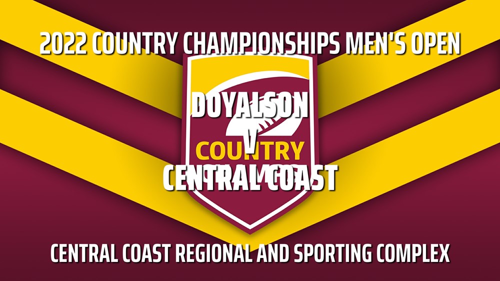 221016-2022 Country Championships Men's Open - Doyalson Dragons v Central Coast touch Slate Image