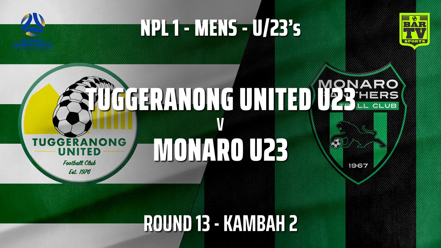 210711-Capital NPL U23 Round 13 - Tuggeranong United U23 v Monaro Panthers U23 Slate Image