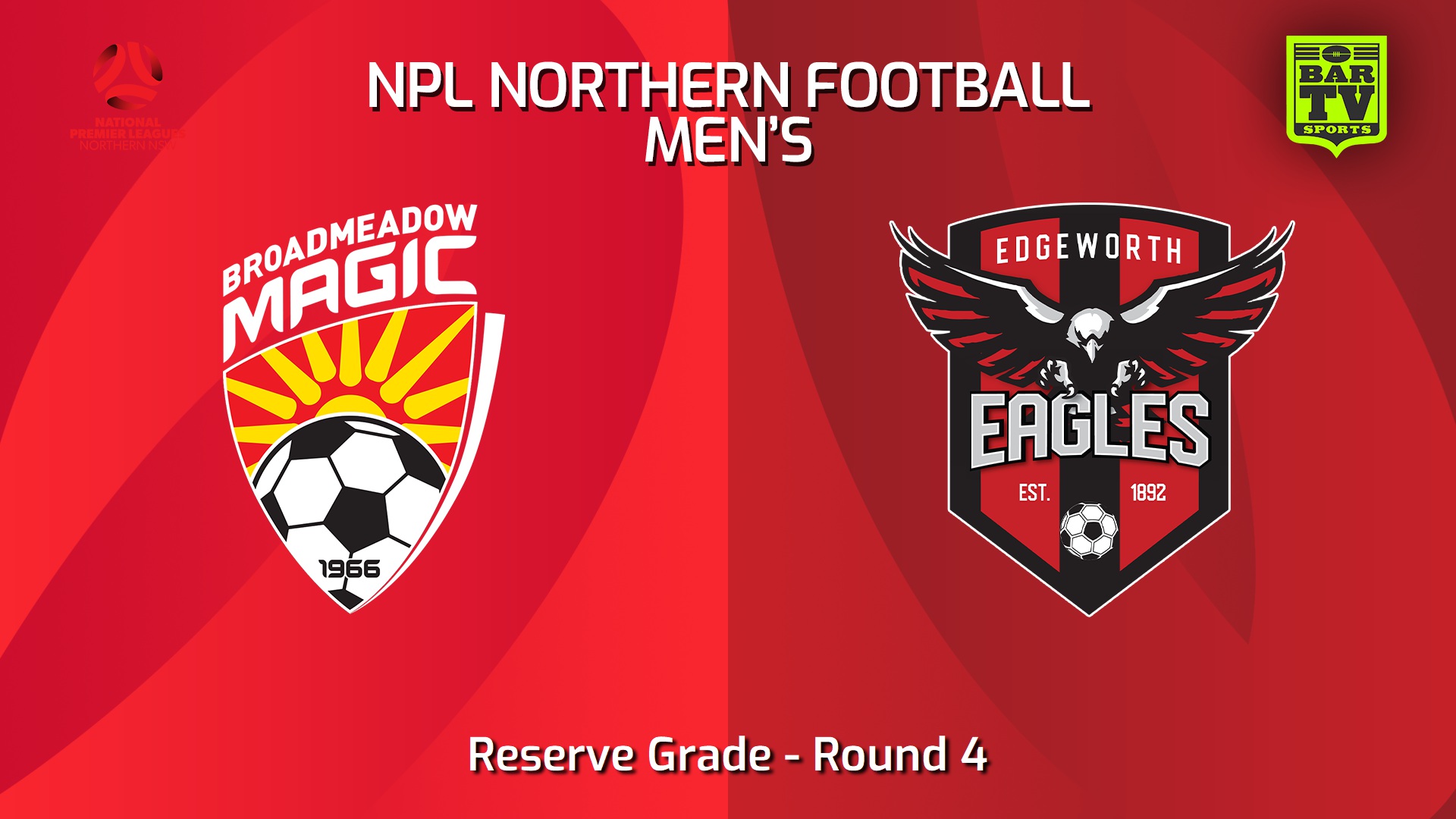 240317-NNSW NPLM Res Round 4 - Broadmeadow Magic Res v Edgeworth Eagles Res Slate Image