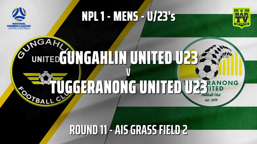210627-Capital NPL U23 Round 11 - Gungahlin United U23 v Tuggeranong United U23 Slate Image