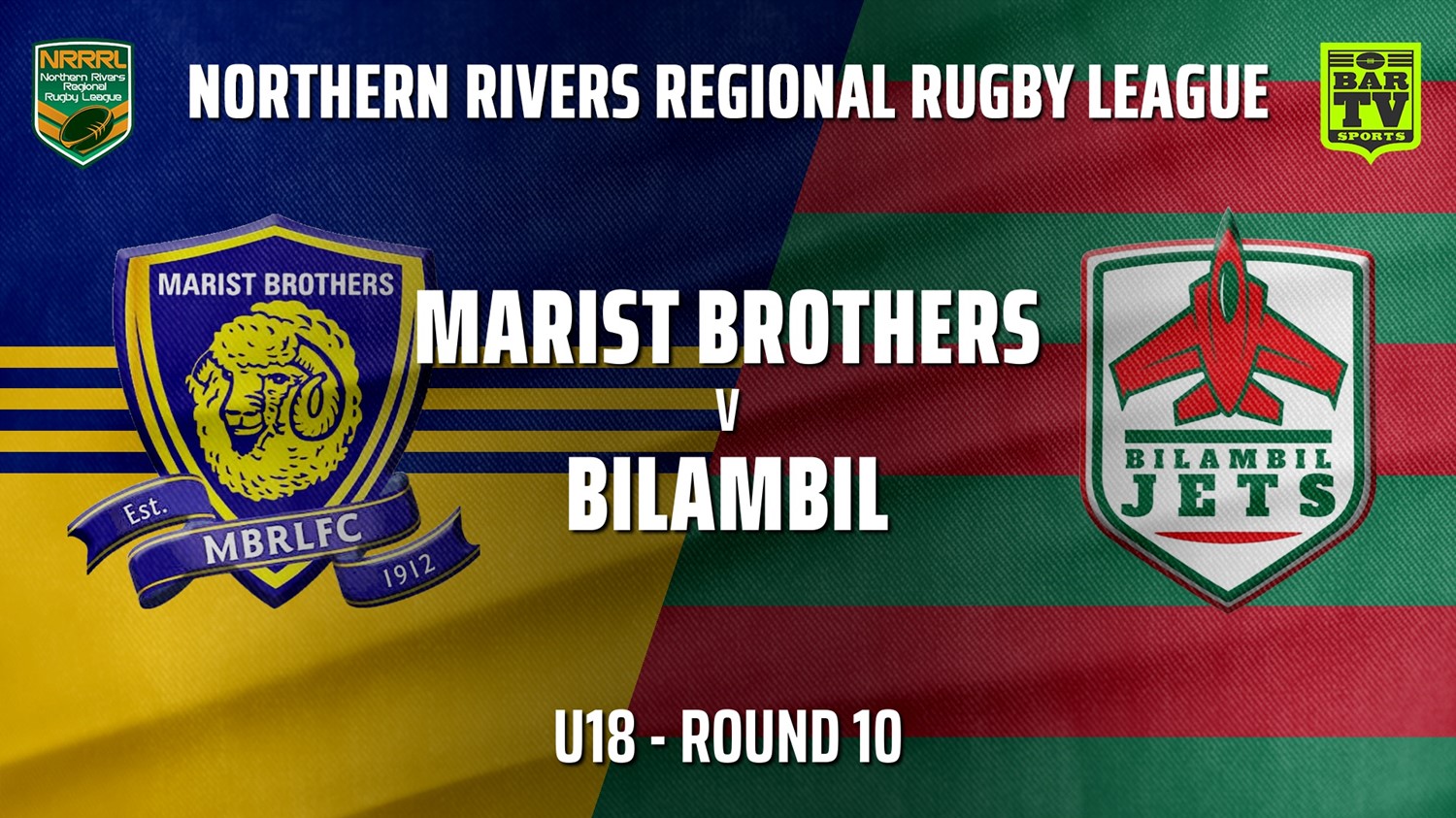 210711-Northern Rivers Round 10 - U18 - Lismore Marist Brothers Rams v Bilambil Jets Slate Image