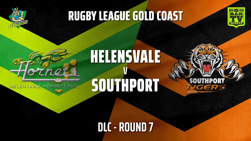 210620-Gold Coast Round 7 - DLC - Helensvale Hornets v Southport Tigers Slate Image