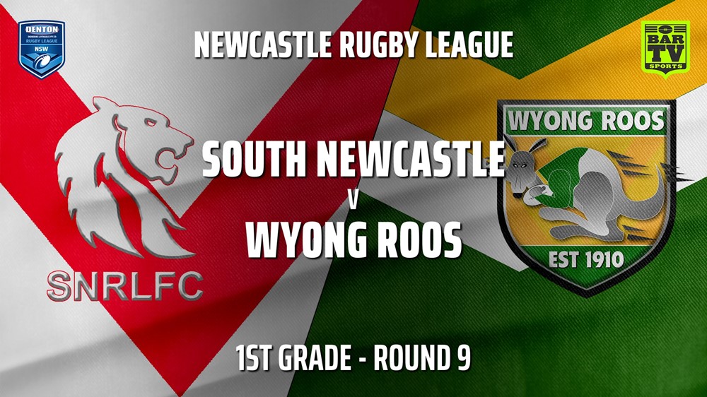 210530-Newcastle Rugby League Round 9 - 1st Grade - South Newcastle v Wyong Roos Slate Image