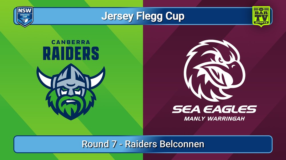 250420-video-Jersey Flegg Cup Round 7 - Canberra Raiders v Manly Warringah Sea Eagles Slate Image