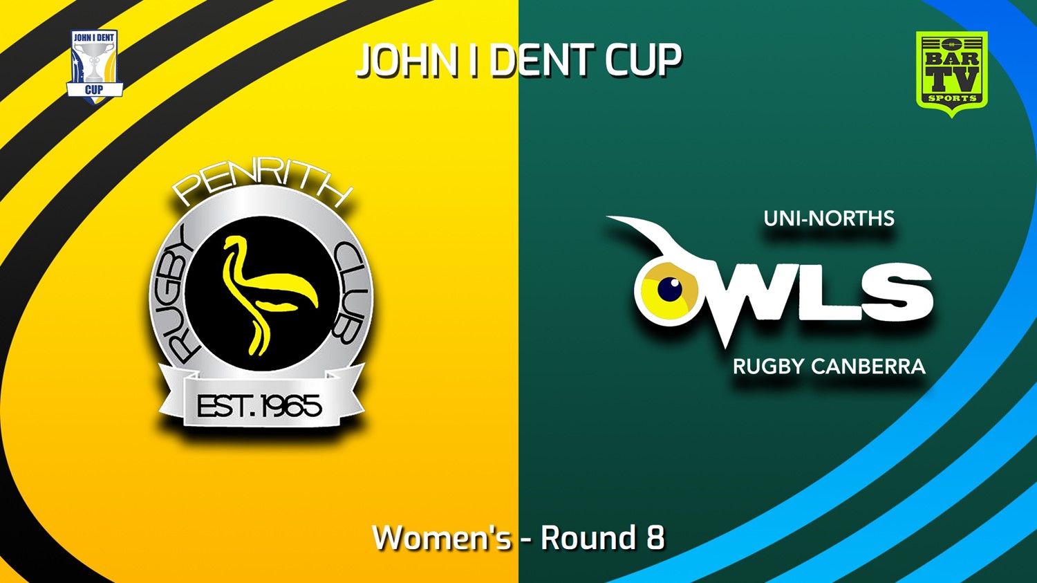 230603-John I Dent (ACT) Round 8 - Women's - Penrith Emus v UNI-North Owls Slate Image
