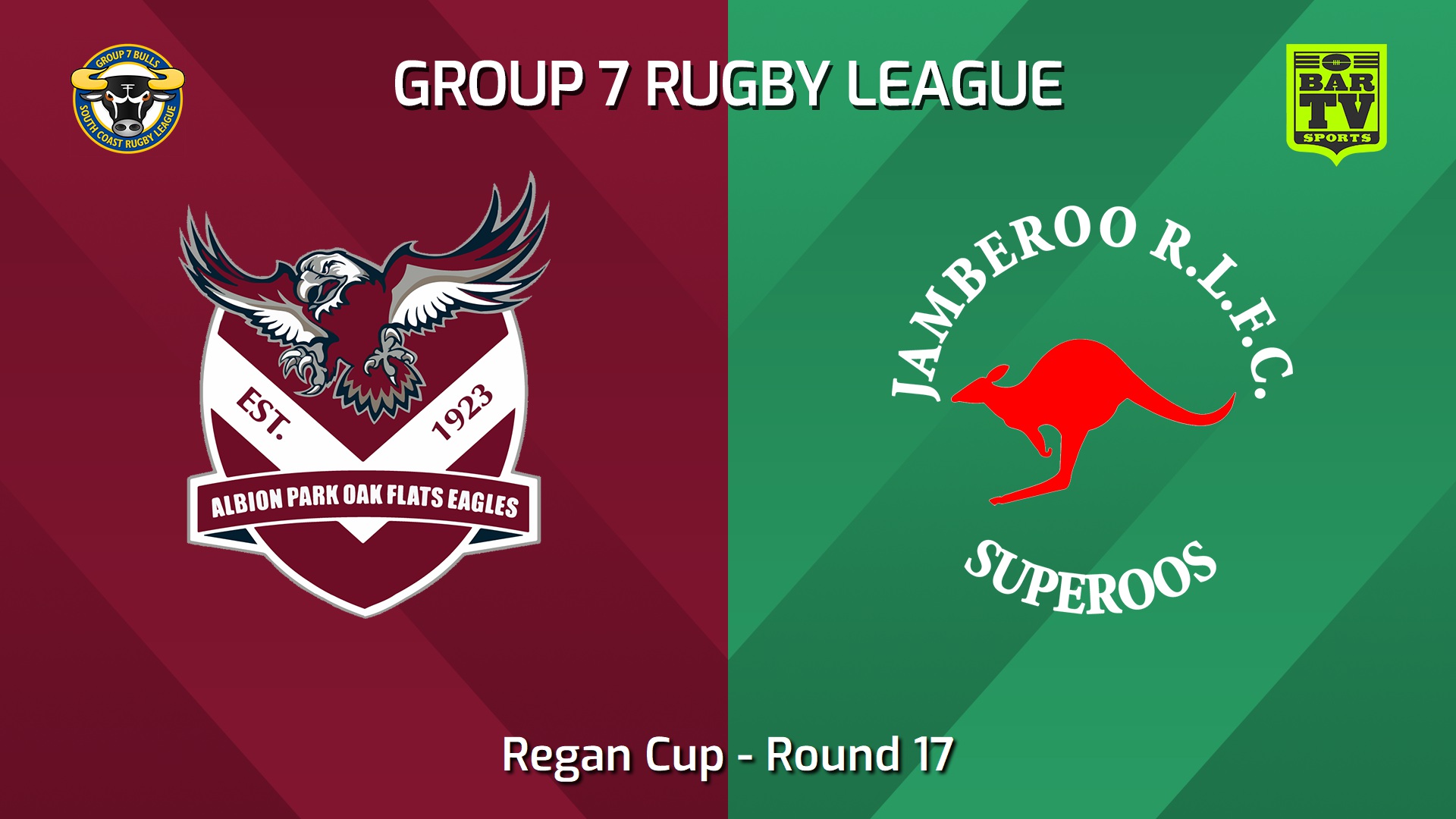 240810-video-South Coast Round 17 - Regan Cup - Albion Park Oak Flats Eagles v Jamberoo Superoos Slate Image