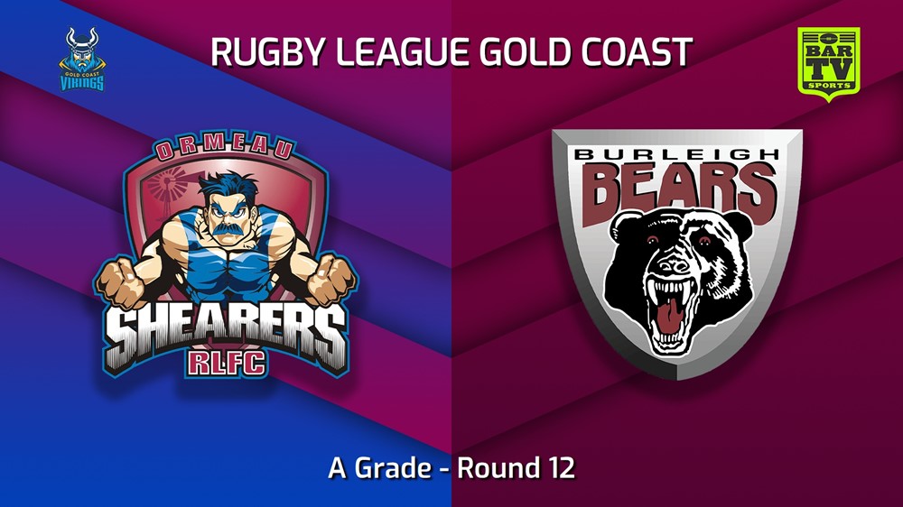 220702-Gold Coast Round 12 - A Grade - Ormeau Shearers v Burleigh Bears Slate Image