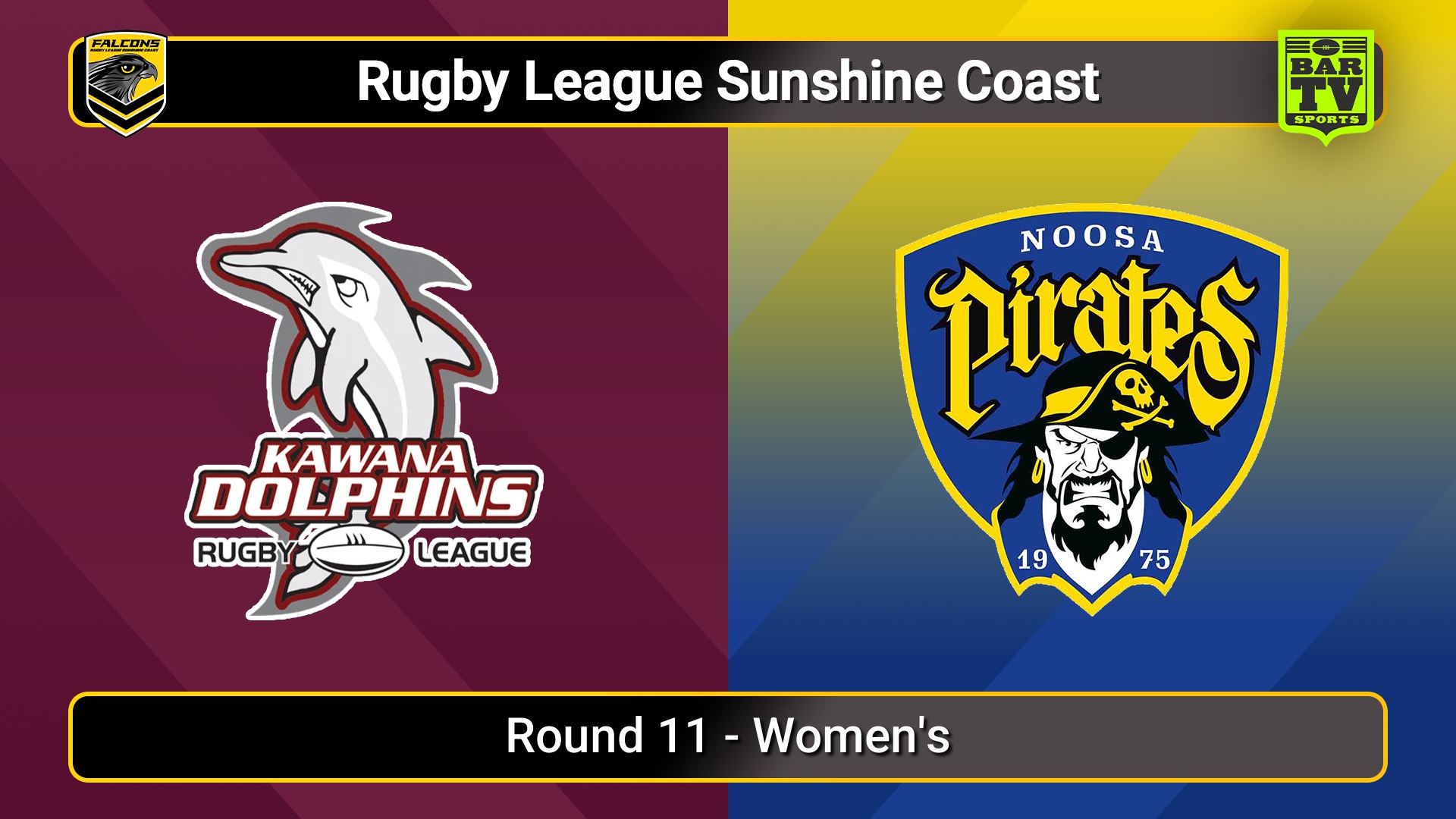 250628-video-Sunshine Coast RL Round 11 - Women's - Kawana Dolphins v Noosa Pirates Minigame Slate Image
