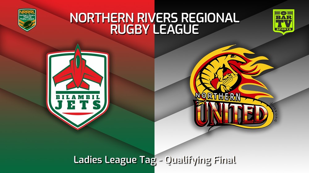 MINI GAME: Northern Rivers Qualifying Final - Ladies League Tag - Bilambil Jets v Northern United Slate Image