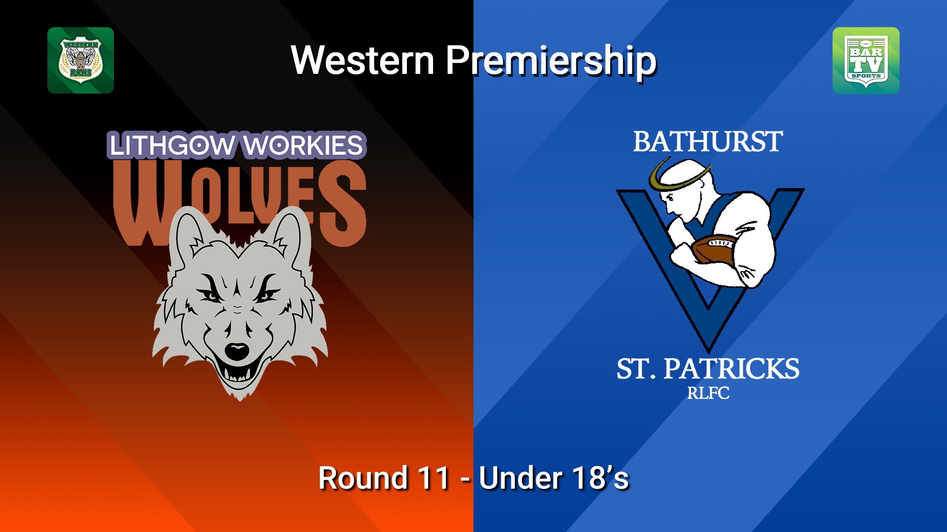 260718-video-Western Premiership Round 11 - Under 18’s - Lithgow Workies Wolves v Bathurst St. Pats Slate Image