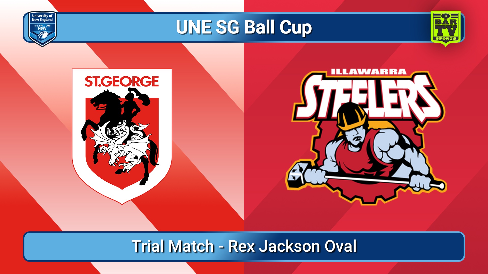 251212-video-UNE SG Ball Cup Trial Match - St George Dragons v Illawarra Steelers Slate Image