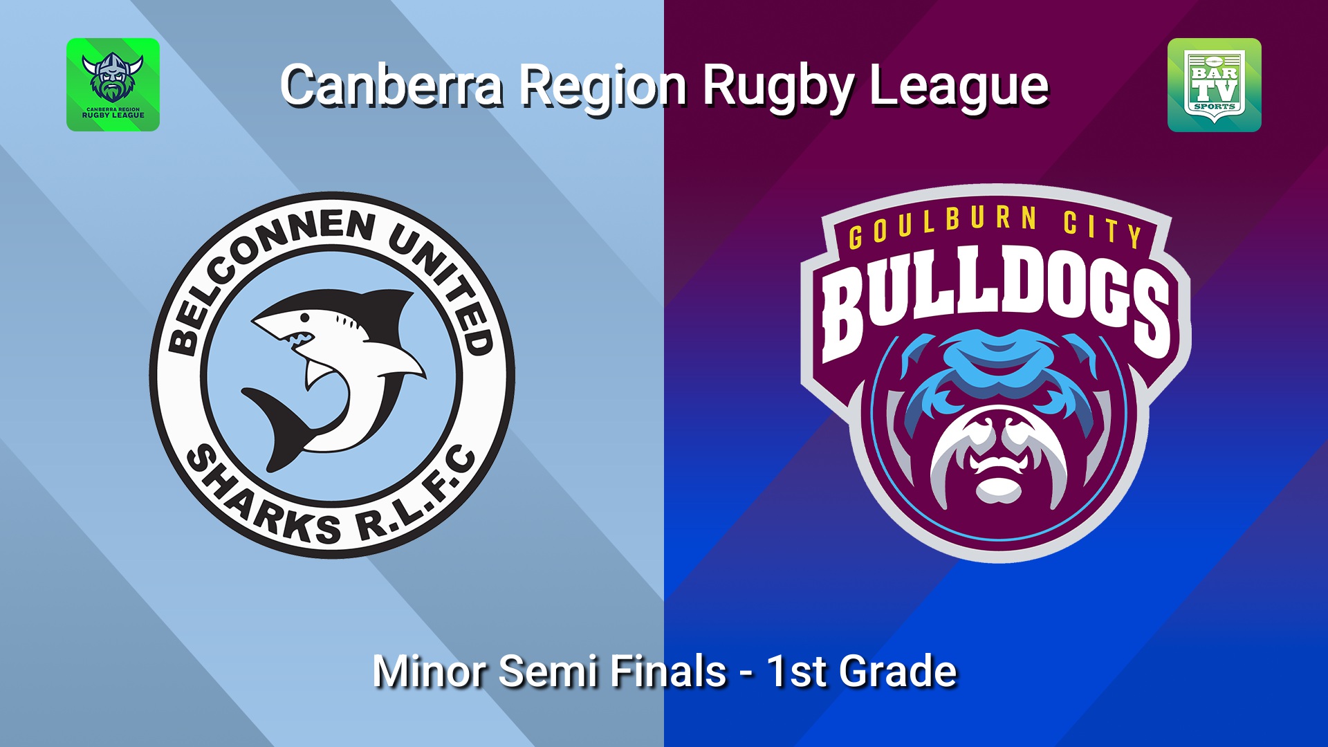 260906-video-Canberra Minor Semi Finals - 1st Grade - Belconnen United Sharks v Goulburn City Bulldogs Slate Image