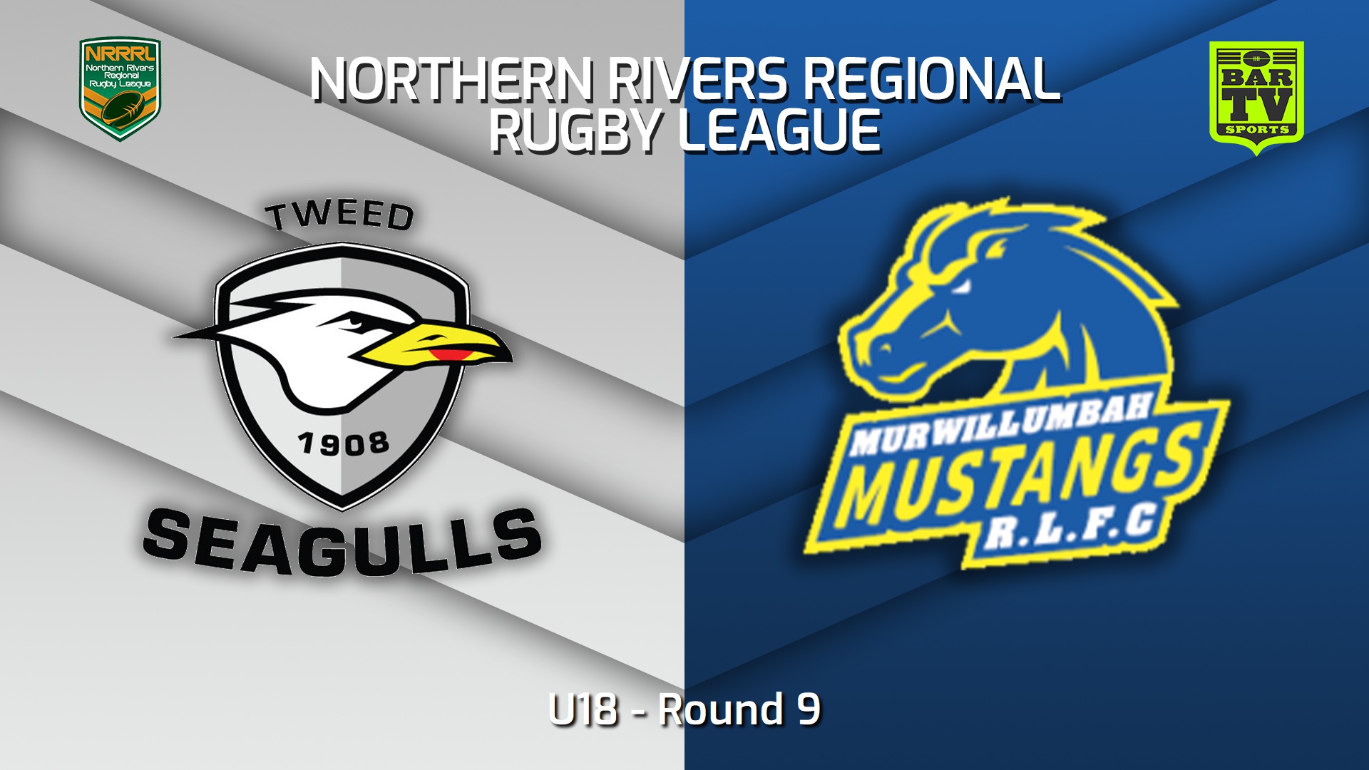 220626-Northern Rivers Round 9 - U18 - Tweed Heads Seagulls v Murwillumbah Mustangs Slate Image