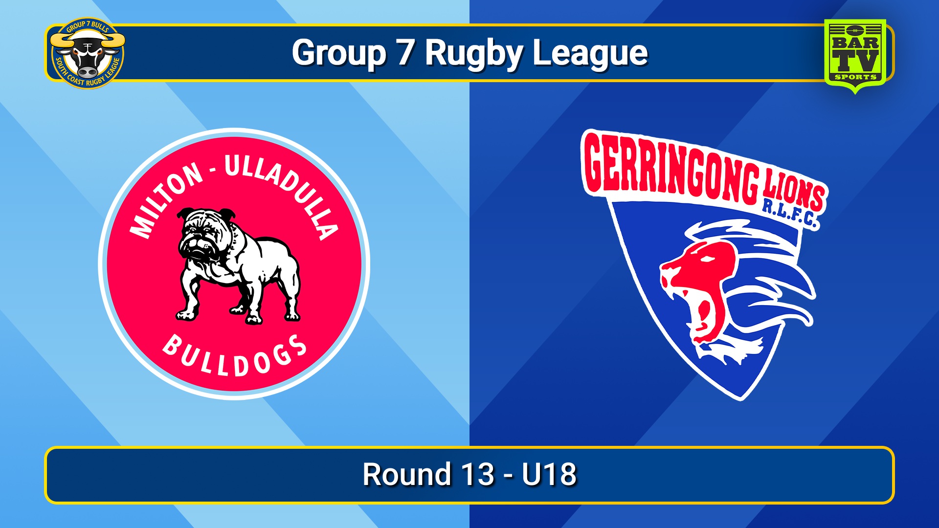 250719-video-South Coast Round 13 - U18 - Milton-Ulladulla Bulldogs v Gerringong Slate Image