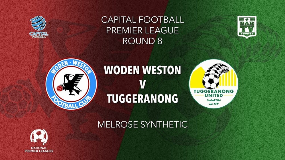 NPL Youth - Capital Round 8 - Woden Weston FC U20 v Tuggeranong United FC U20 Slate Image